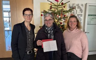 Svenja Gruß, Schwester Nicola Maria und Daniela Kob